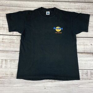 90's HARD ROCK CAFE LAS VEGAS SIZE COWBOY BOOTS L Made in USA Y2K Single Stitch